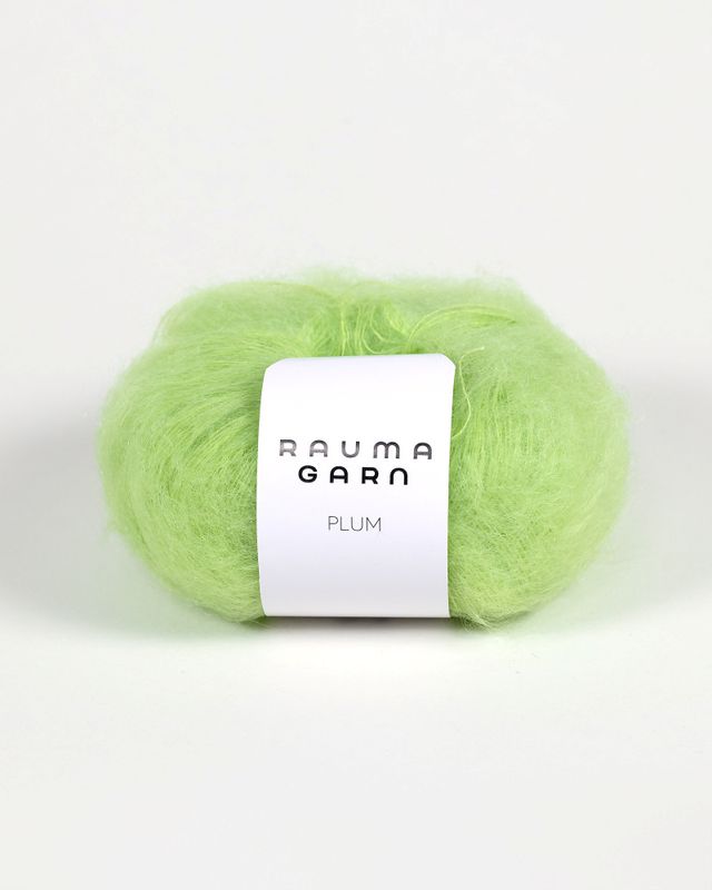 Plum mohair
